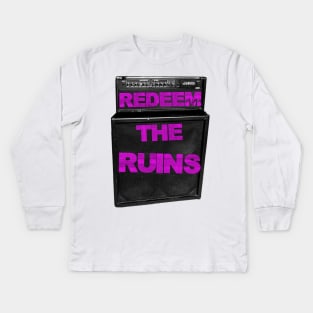 Redeem the Ruins Kids Long Sleeve T-Shirt